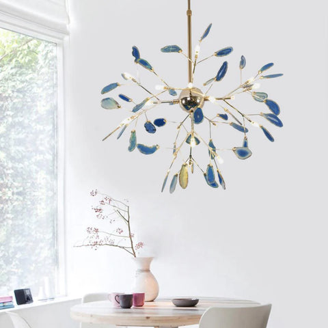 Agate Flake Chandelier - Yiarolight