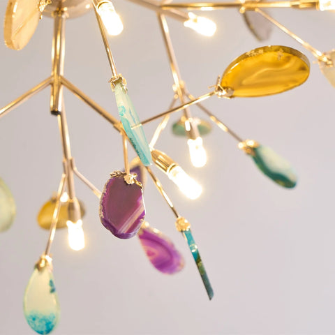 Agate Flake Chandelier - Yiarolight