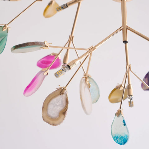 Agate Flake Chandelier - Yiarolight