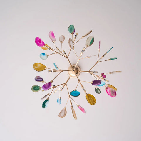 Agate Flake Chandelier - Yiarolight