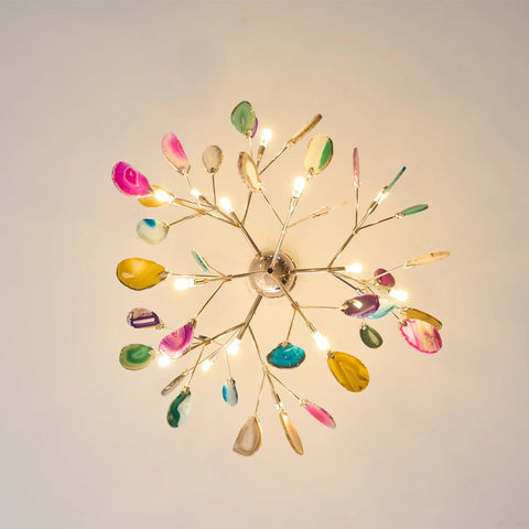 Agate Flake Chandelier - Yiarolight