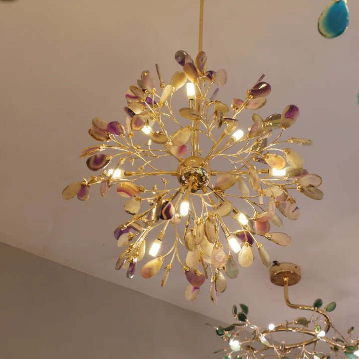 Agate Flake Chandelier - Yiarolight