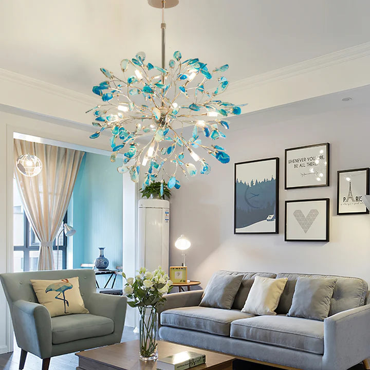Agate Flake Chandelier - Yiarolight