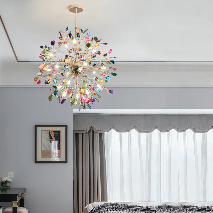 Agate Flake Chandelier - Yiarolight