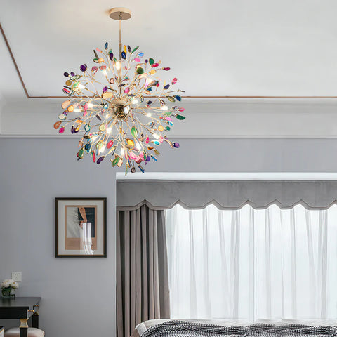 Agate Flake Chandelier - Yiarolight