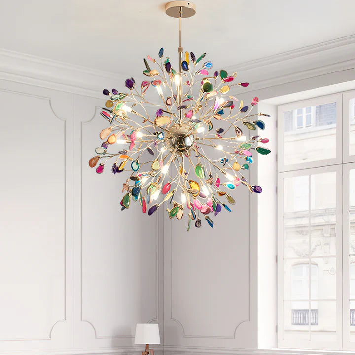 Agate Flake Chandelier - Yiarolight