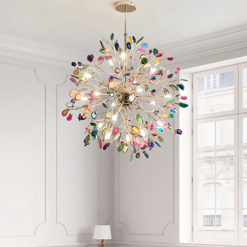 Agate Flake Chandelier - Yiarolight
