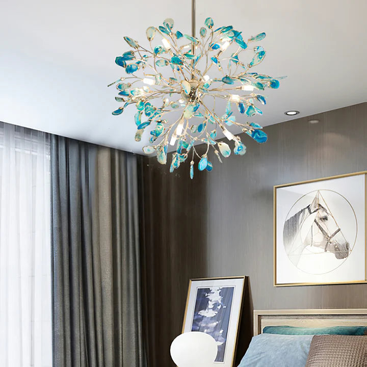 Agate Flake Chandelier - Yiarolight