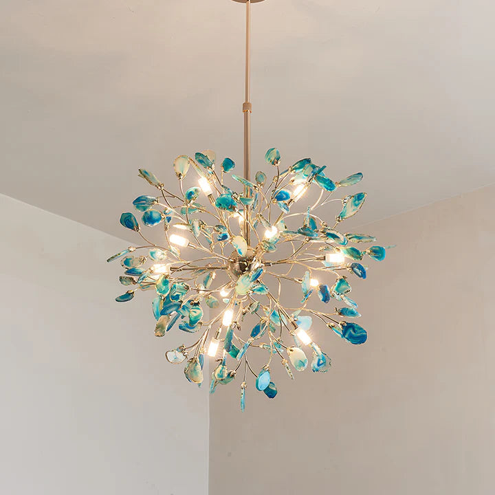 Agate Flake Chandelier - Yiarolight