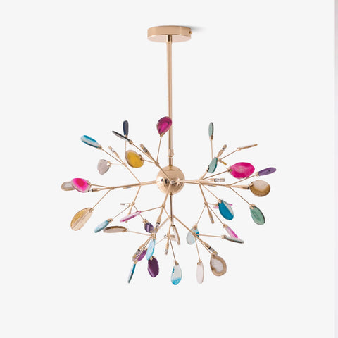 Agate Flake Chandelier - Yiarolight