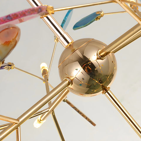 Agate Flake Chandelier - Yiarolight