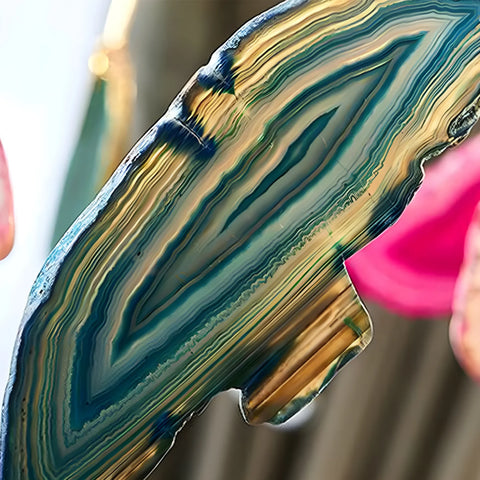 Agate Flake Chandelier - Yiarolight