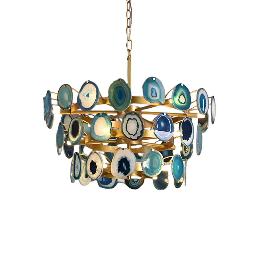 Agate Chandelier