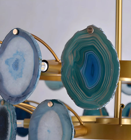 Agate Chandelier