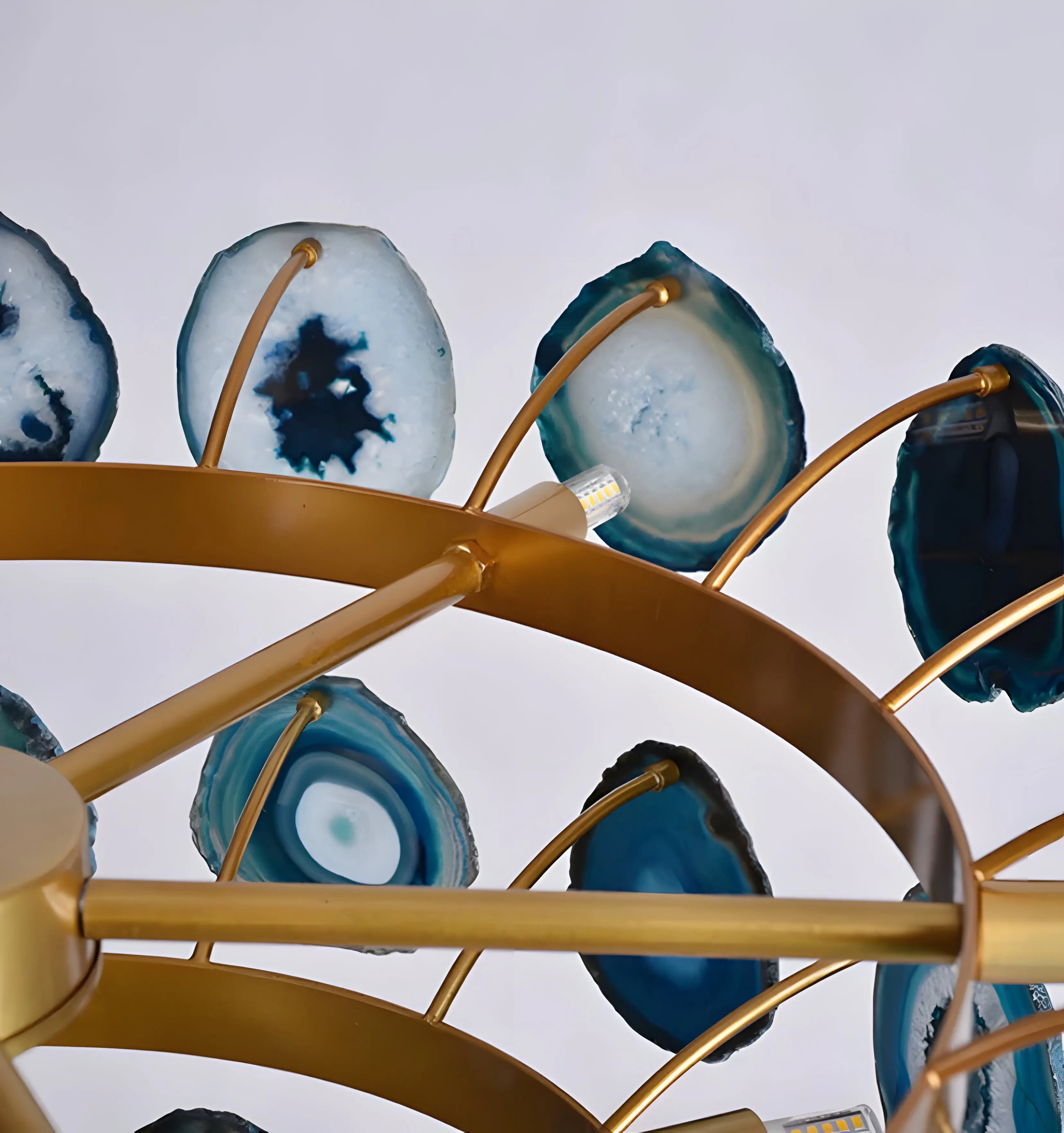 Agate Chandelier
