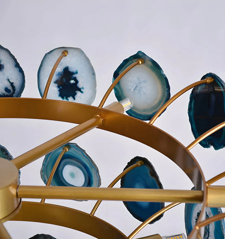 Agate Chandelier