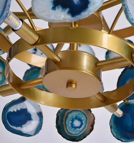 Agate Chandelier