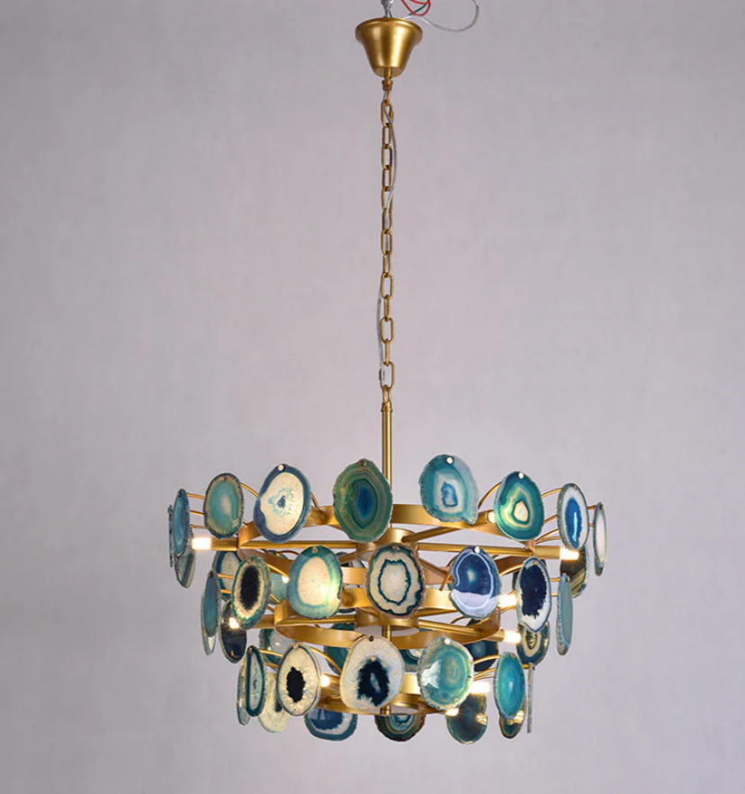 Agate Chandelier