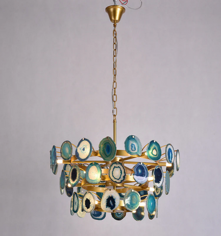 Agate Chandelier