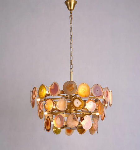Agate Chandelier