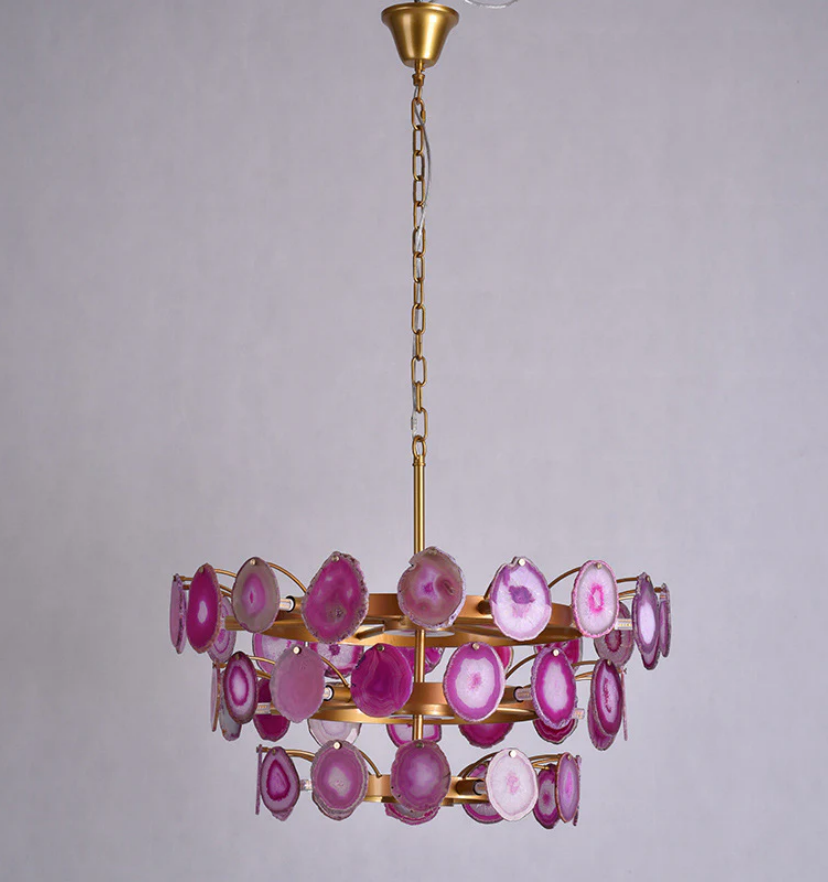Agate Chandelier