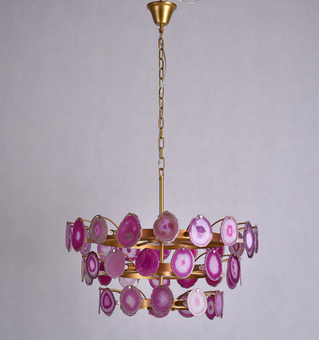 Agate Chandelier