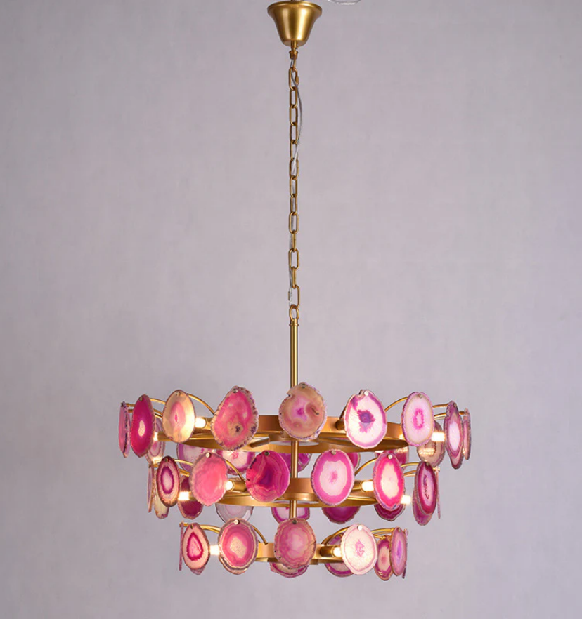 Agate Chandelier