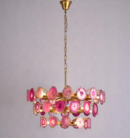 Agate Chandelier