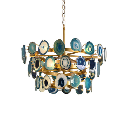 Agate Chandelier