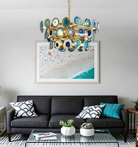 Agate Chandelier