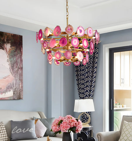 Agate Chandelier