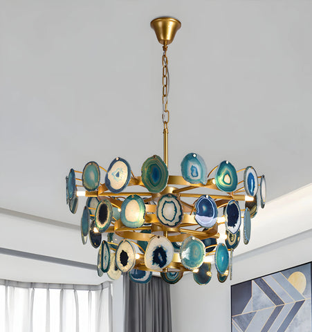 Agate Chandelier