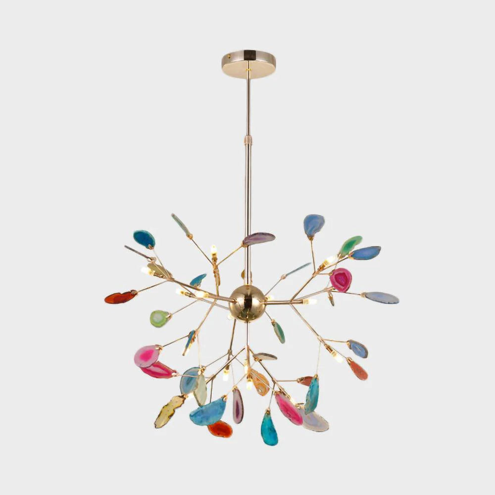 Agate Flake Chandelier - Yiarolight
