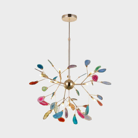 Agate Flake Chandelier - Yiarolight