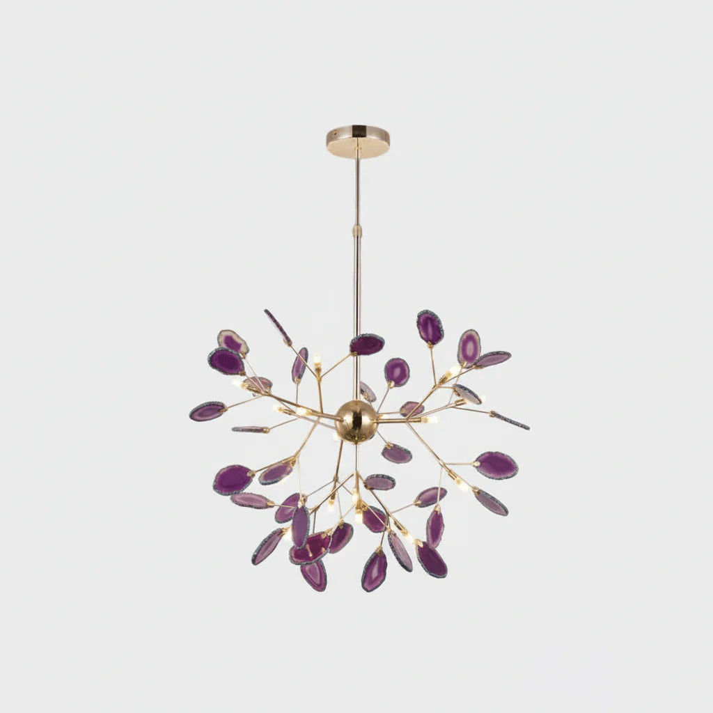 Agate Flake Chandelier - Yiarolight