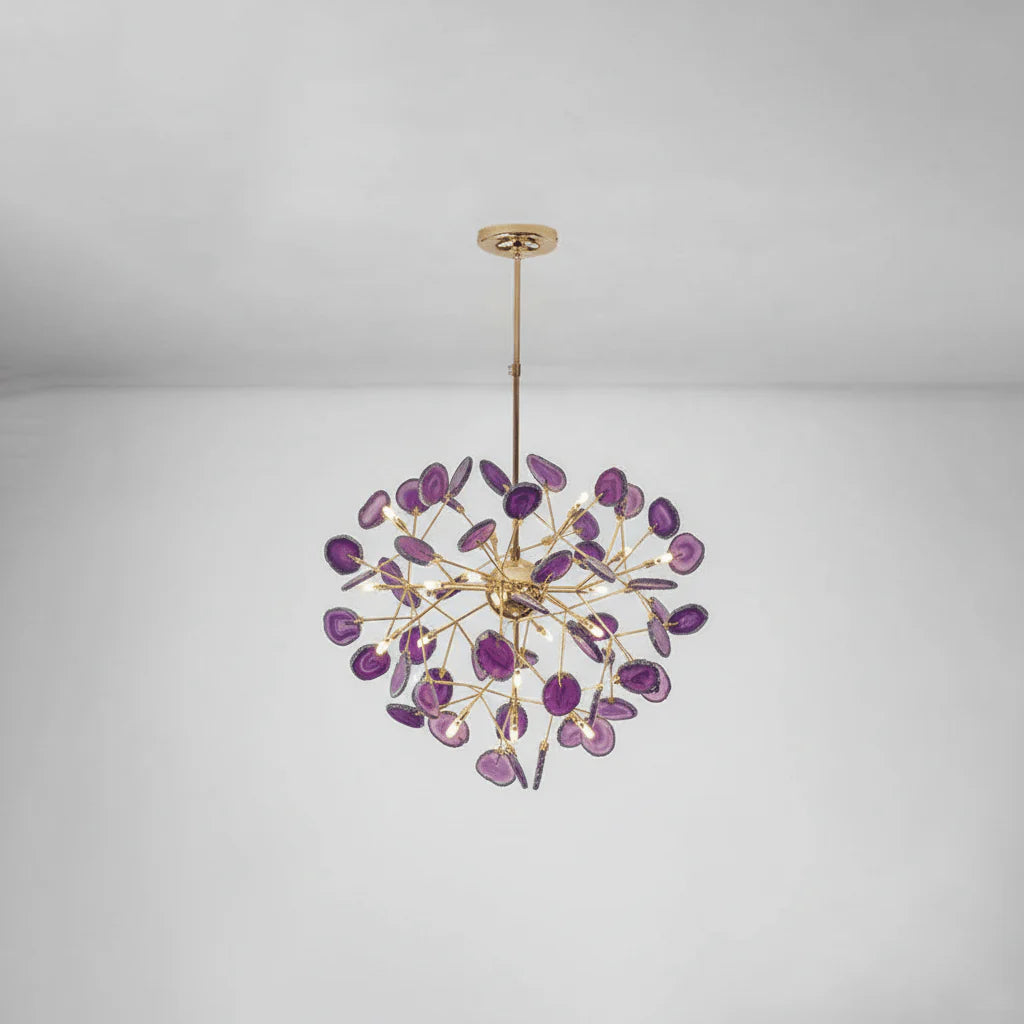 Agate Flake Chandelier - Yiarolight