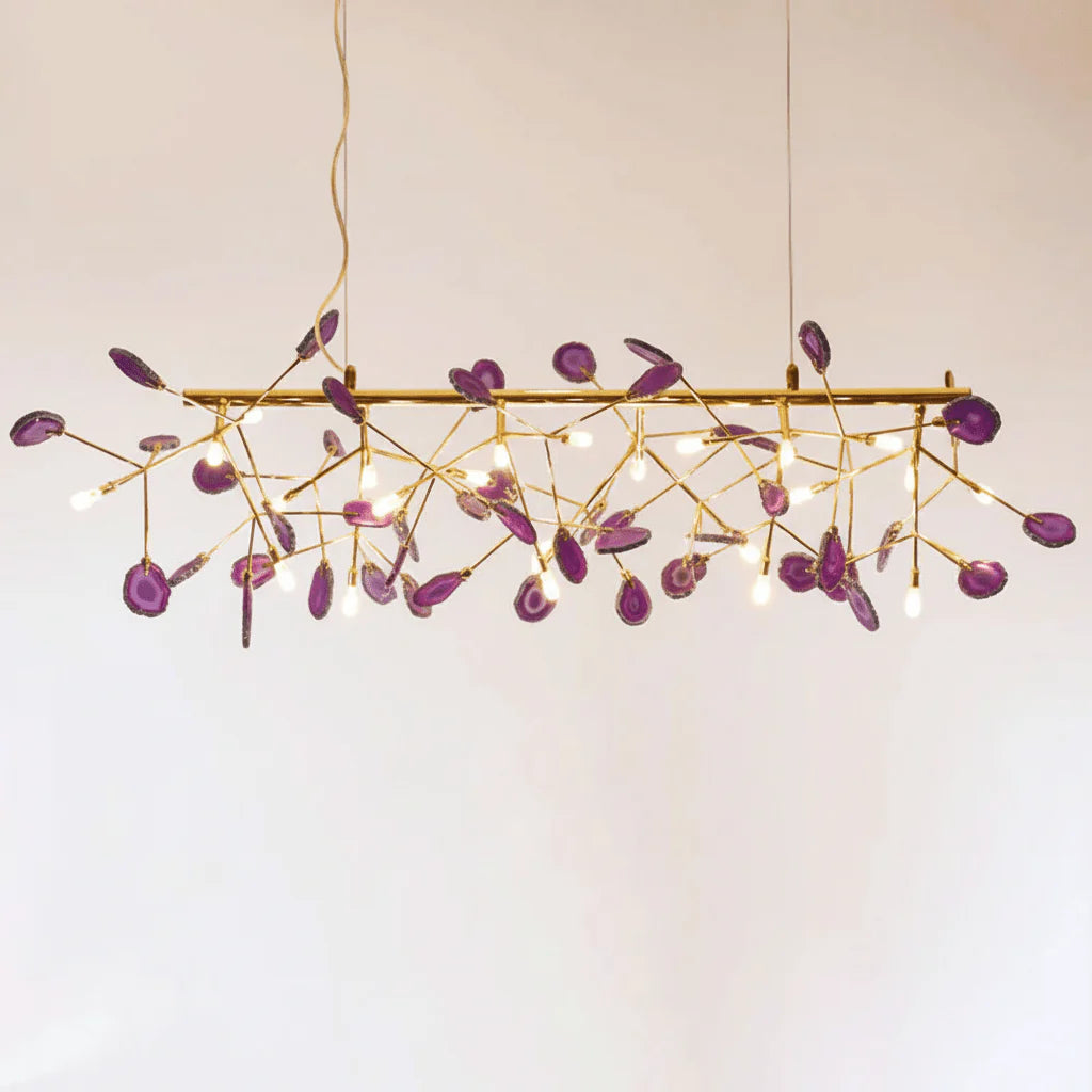 Agate Flake Chandelier - Yiarolight