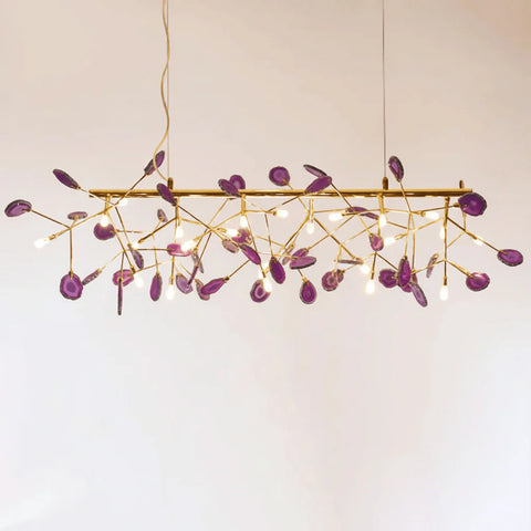 Agate Flake Chandelier - Yiarolight