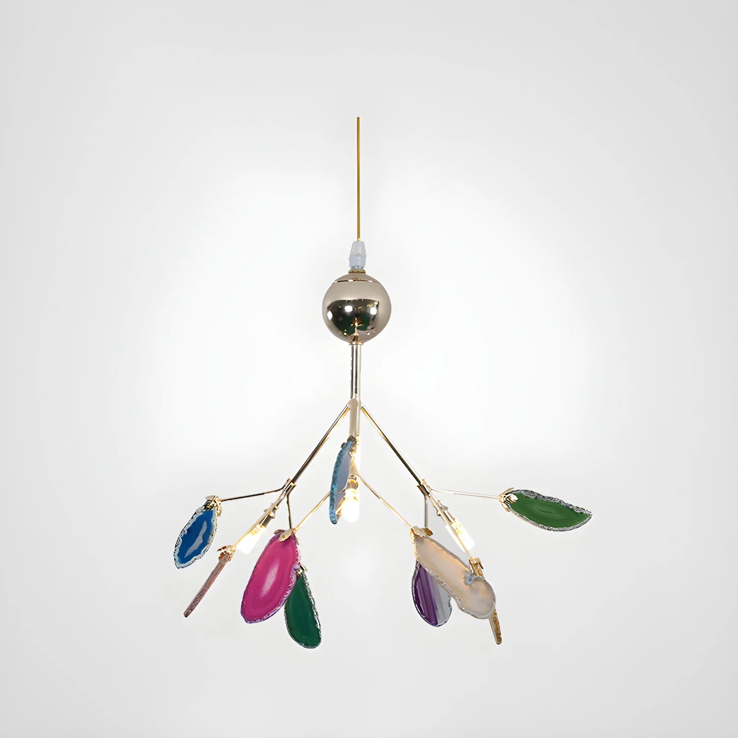 Agate Flake Chandelier - Yiarolight