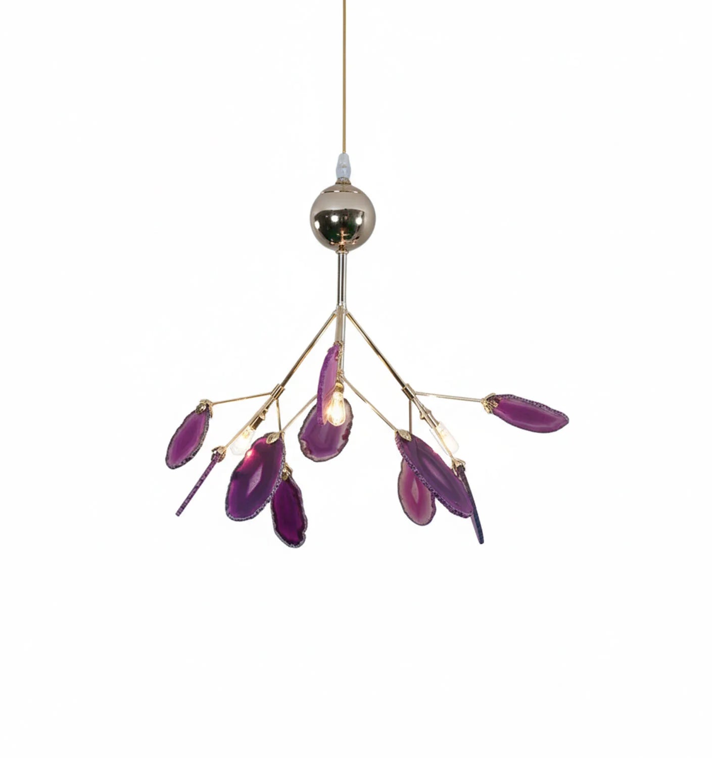 Agate Flake Chandelier - Yiarolight