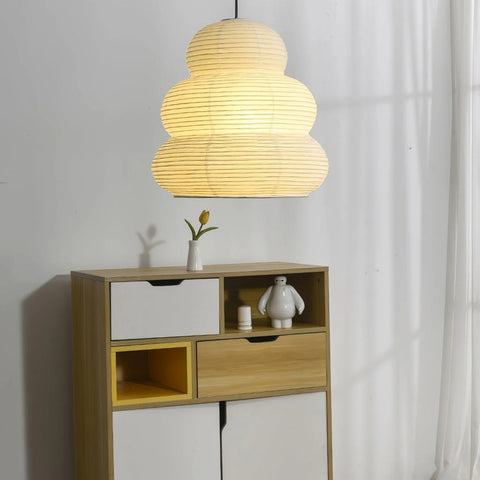 Washi Paper 24N Pendant Swag Light - Yiarolight
