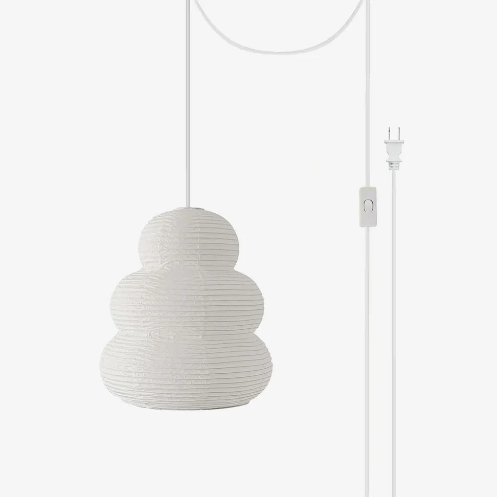 Washi Paper 24N Pendant Swag Light - Yiarolight