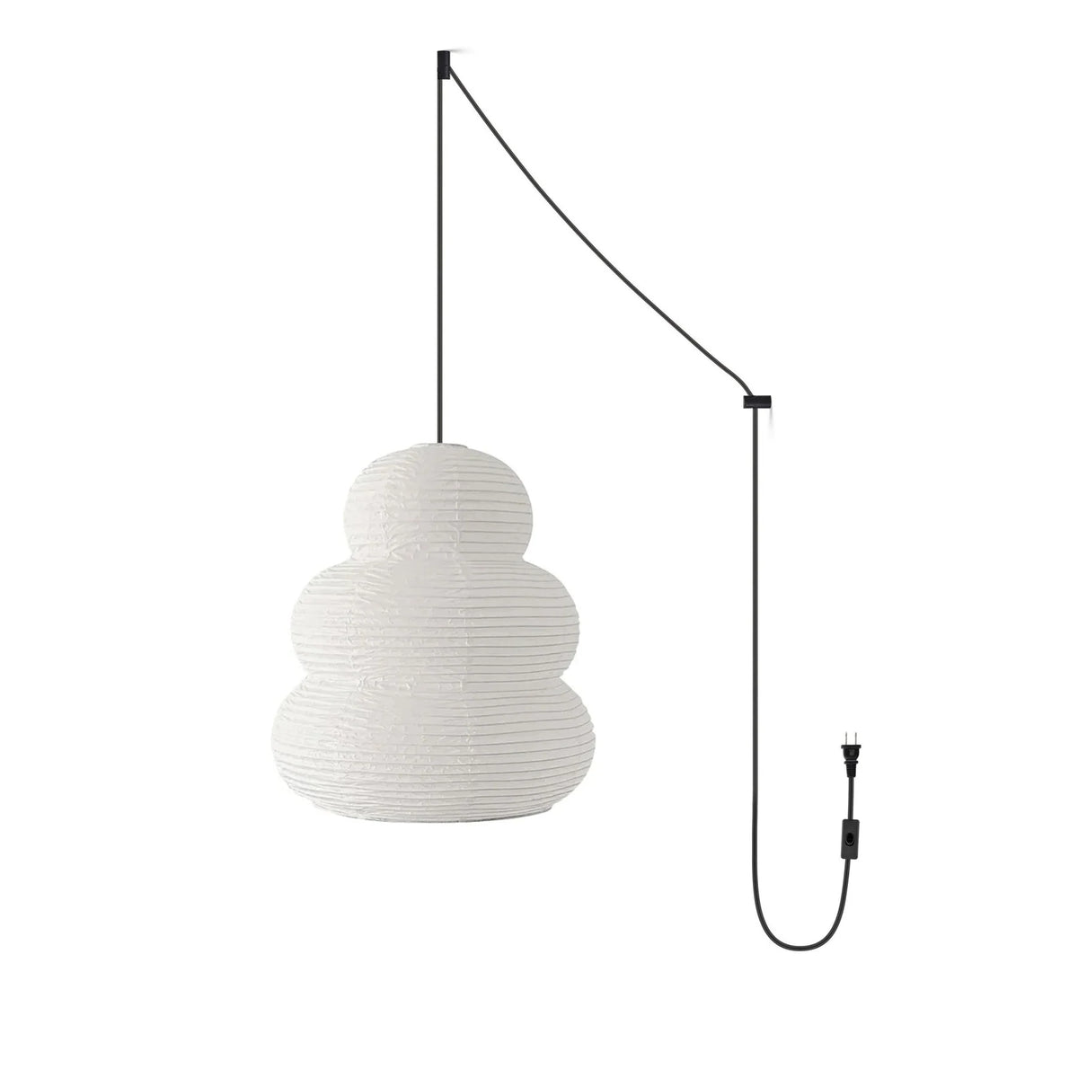 Washi Paper 24N Pendant Swag Light - Yiarolight