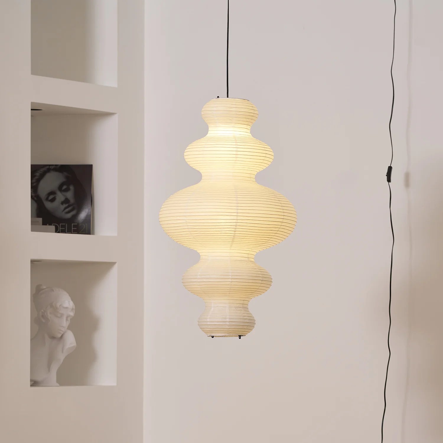 Akari Juni Plug In Pendant Lamp