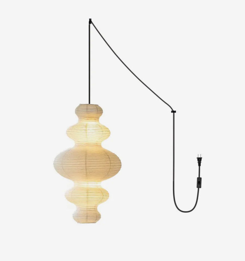 Akari Juni Plug In Pendant Lamp