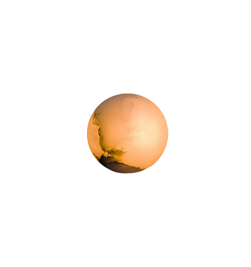 Alabaster Mini Orb Wall Lamp