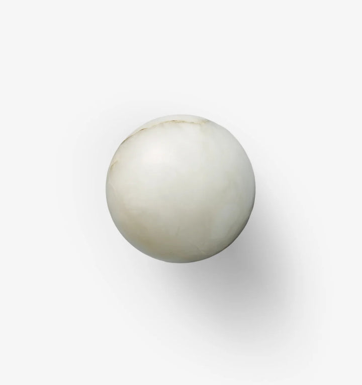 Alabaster Mini Orb Wall Lamp