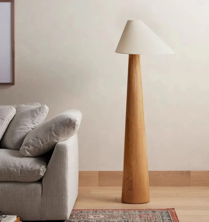 Alain Log Floor Lamp