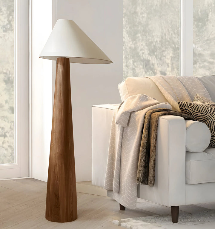 Alain Log Floor Lamp