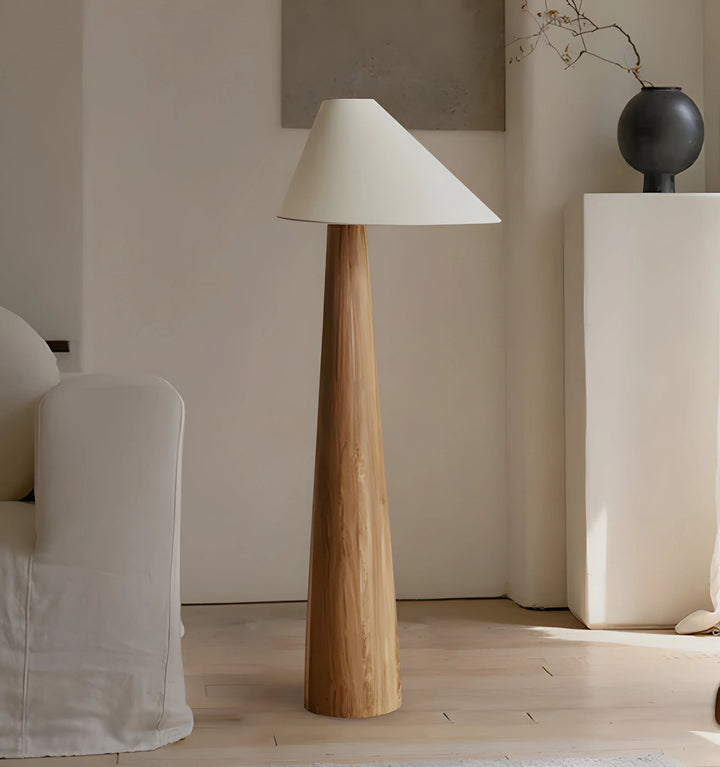 Alain Log Floor Lamp